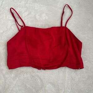 Forever 21 Red Camisole Top